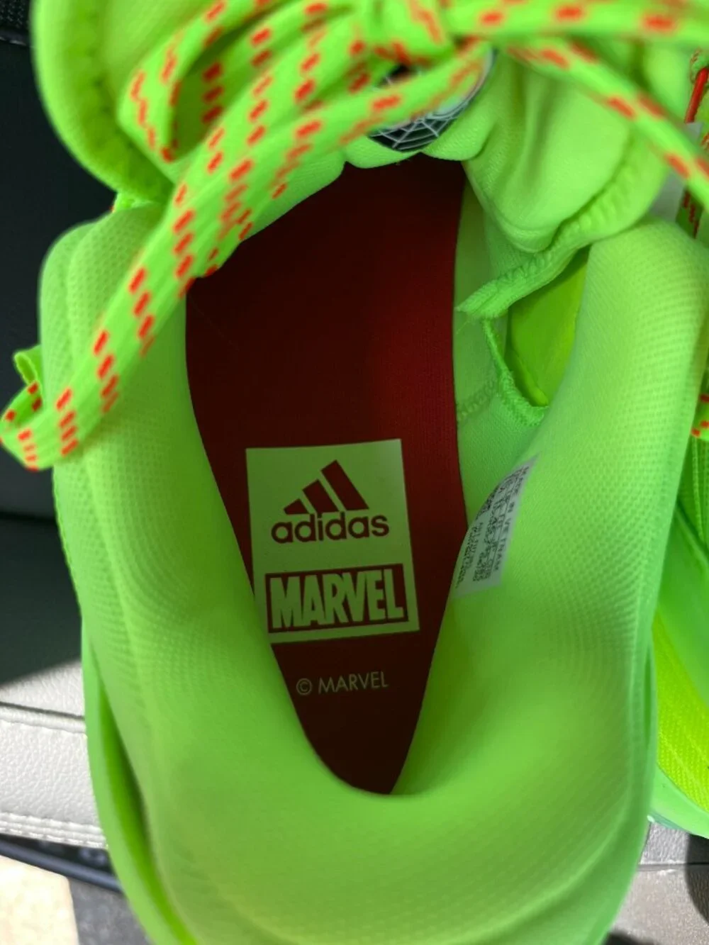 Mens Adidas X Marvel D.O.N. Issue 2 Spidey Sense Basketball Shoes FU7385 NEW